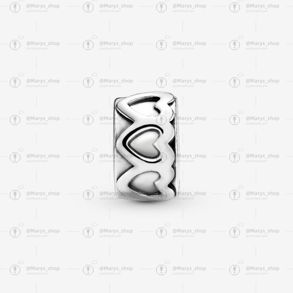 Pandora Band of Hearts Clip Charm - Picture 2 of 6